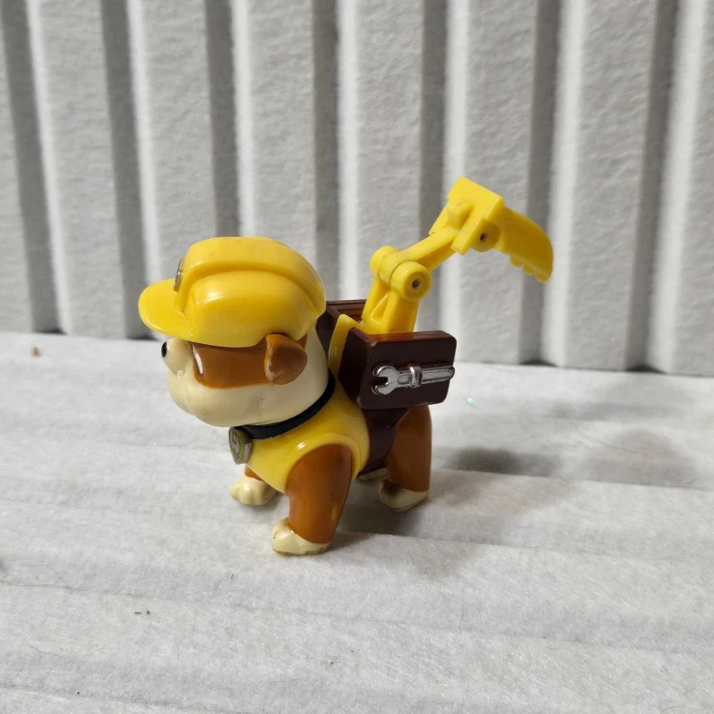 Paw Patrol Rubble and Skye Action Figure Set Yellow Construction Pink Pilot Toy‎